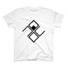 QunoShopのQuno Tee (white,Gray) Regular Fit T-Shirt