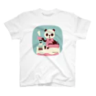 キッチュの中国茶パンダ スタンダードTシャツ