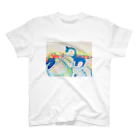 MOCCHIのカラフルショップの同じ空の下 Regular Fit T-Shirt