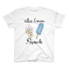 YoLuのIce Cream and a Popsicle Regular Fit T-Shirt