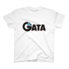 有明ガタァ商会のGATAロゴ【黒】 Regular Fit T-Shirt