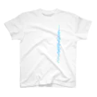 moon_projectのノイズblue スタンダードTシャツ