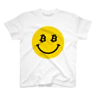 MCP Factoryのビットコインスマイリー スタンダードTシャツ