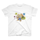 じゅんすけのお店のうりりん　トイプードル　夏花火 スタンダードTシャツ