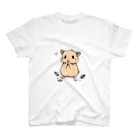 鼠兎はむ🐹のはむすたー(キンクマ) スタンダードTシャツ