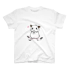 鼠兎はむ🐹のはむすたー(ホワイト) スタンダードTシャツ