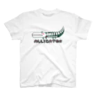 alligator_artのスケスケ鰐 スタンダードTシャツ