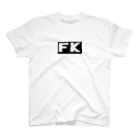 FKのFK BOX LOGO  スタンダードTシャツ