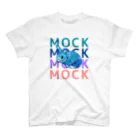 Mock’n Rollのアートなうさぎのモック スタンダードTシャツ