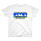 タキムラの【バイク】入道雲と3台のトラッカー Regular Fit T-Shirt
