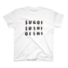 chicmeatのSUGOI_SUSHI_OISHI_W スタンダードTシャツ