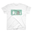 あのドキショップの謎の生物たち（線なし） スタンダードTシャツ