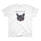 siesta.jewelryのNO CAT,NO LIFE Regular Fit T-Shirt