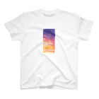 ひぴちゃんねるのショップのsunset_usagi スタンダードTシャツ