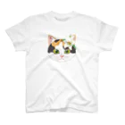 いっぷく堂のねこちゃん（リリー） スタンダードTシャツ