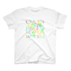 rabbit.bのCOLORFUL INK. スタンダードTシャツ