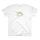 白湯のレインボウ Regular Fit T-Shirt