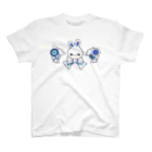 めろんめろんのショップの青うさぎちゃん Regular Fit T-Shirt