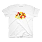 satoharuの木の葉の森のキノコたち Regular Fit T-Shirt