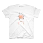 wakame soupのパンダかいちょう スタンダードTシャツ