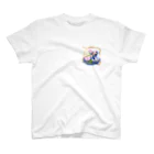 amaotosakuyaの睡蓮と鯉 Regular Fit T-Shirt