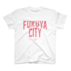SHUSHUSHUの『シュシュシュの娘』FUKUYA CITYグッズ ピンク スタンダードTシャツ