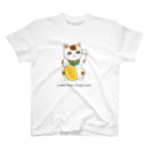 ぬんぬんの部屋の招き猫 スタンダードTシャツ