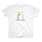 イラストレーターmoca.萌香のチンアナゴさん(カラービッグロゴデザイン) Regular Fit T-Shirt