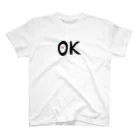 はるのひる寝のOK NOぶんちょう スタンダードTシャツ