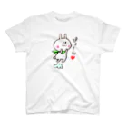 幸せメロディでぴょんぴょんぴょーん💗の幸せうさぴょん スタンダードTシャツ