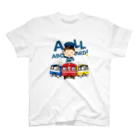 Train Kids! SOUVENIR SHOPの出発進行( All aboard ) ! スタンダードTシャツ