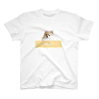 ポメラニアン グッズ unimofu pomeranianのポメラニアン チーズバー unimofu cheese bar スタンダードTシャツ