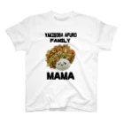 MSMMERのヤキソバアフロMAMA スタンダードTシャツ