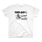 東京国際映画祭 学生応援団の学生応援団　Tシャツ「TIFF-GO」 スタンダードTシャツ