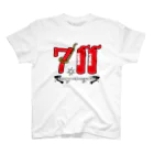 ＳＩＬＶＥＲＷＯＬＦＭＥＮmixculturedesinのゲリラコレクション「７１１」Tシャツ スタンダードTシャツ