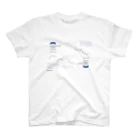 fujiiikukoのwater  スタンダードTシャツ