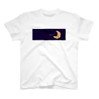 ふみきなろじのmoon? クロワッサン スタンダードTシャツ