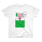 くまさん（麦食くま）のお休みくまさん スタンダードTシャツ