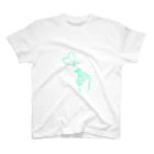 らくがきクオリティのmint green lover Regular Fit T-Shirt