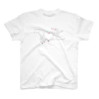 明墨のHandsign_HEART_1A スタンダードTシャツ