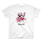 キッチュのビーチで！　pink　パンダのおはなし Regular Fit T-Shirt