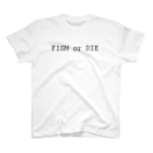 chaozuのFISH OR DIE Regular Fit T-Shirt