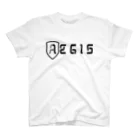 Ａ’ｚｗｏｒｋＳの神の盾(英字＋１シリーズ) Regular Fit T-Shirt