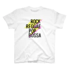 DREAMERの雑貨屋さんのROCK REGGAE POP BOSSA Regular Fit T-Shirt