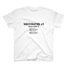 youichirouのワクチン接種済(VACCINATED 2回接種済み) Regular Fit T-Shirt