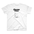 CHARMEのCHARME receipt スタンダードTシャツ