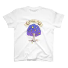 Goburin Marketの星の木(青･星黄) スタンダードTシャツ