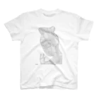 フジリンゴ族のお店の弥勒菩薩の線画 Regular Fit T-Shirt