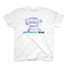 HANDWRAPMANの伝説の巨匠　浜田画伯コラボ作品　HANDWRAPMN ※白色限定 スタンダードTシャツ