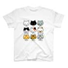 Charment Cachete のねこさん模様辞典 スタンダードTシャツ